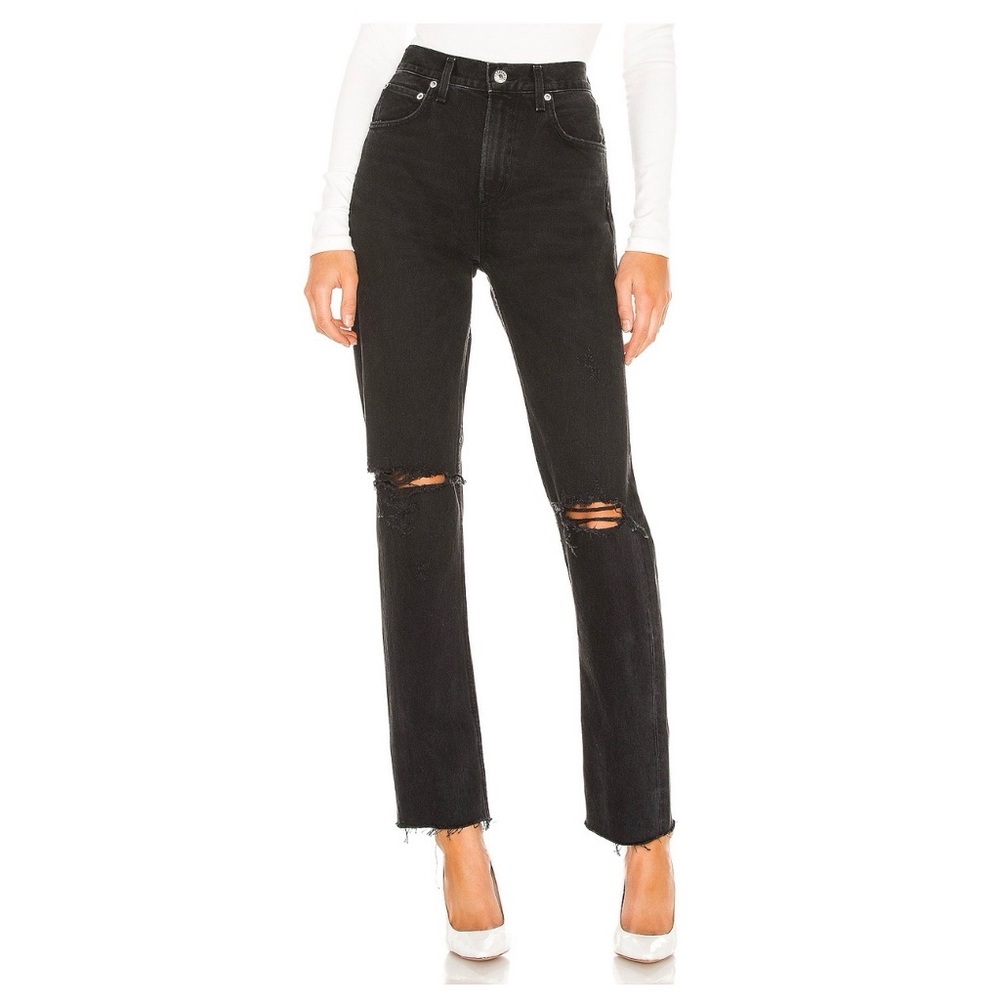 Agolde Cherie High Rise Straight Jean